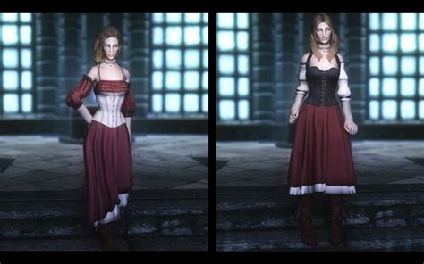 skyrim se clothing mods